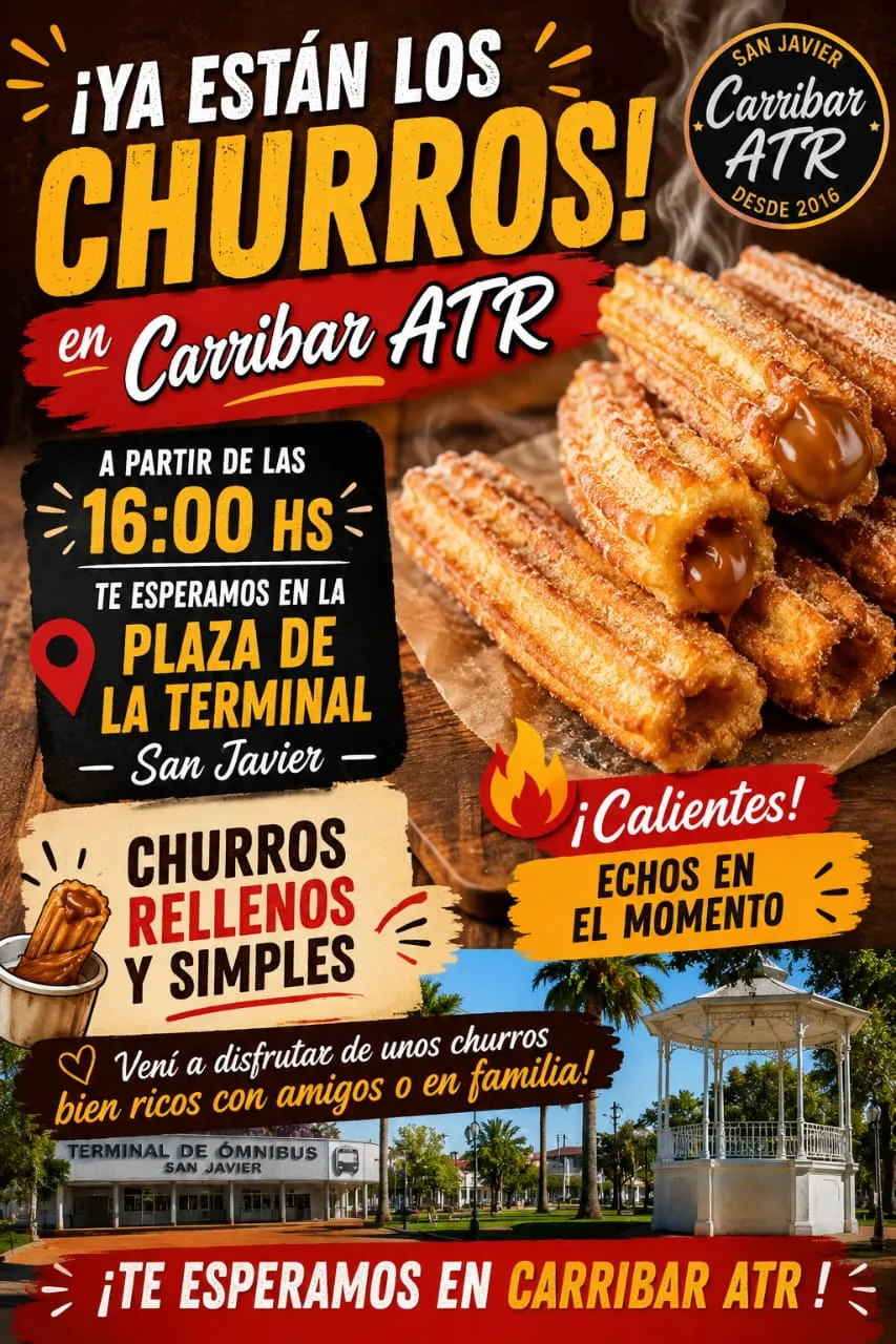 Venta de churros ATR