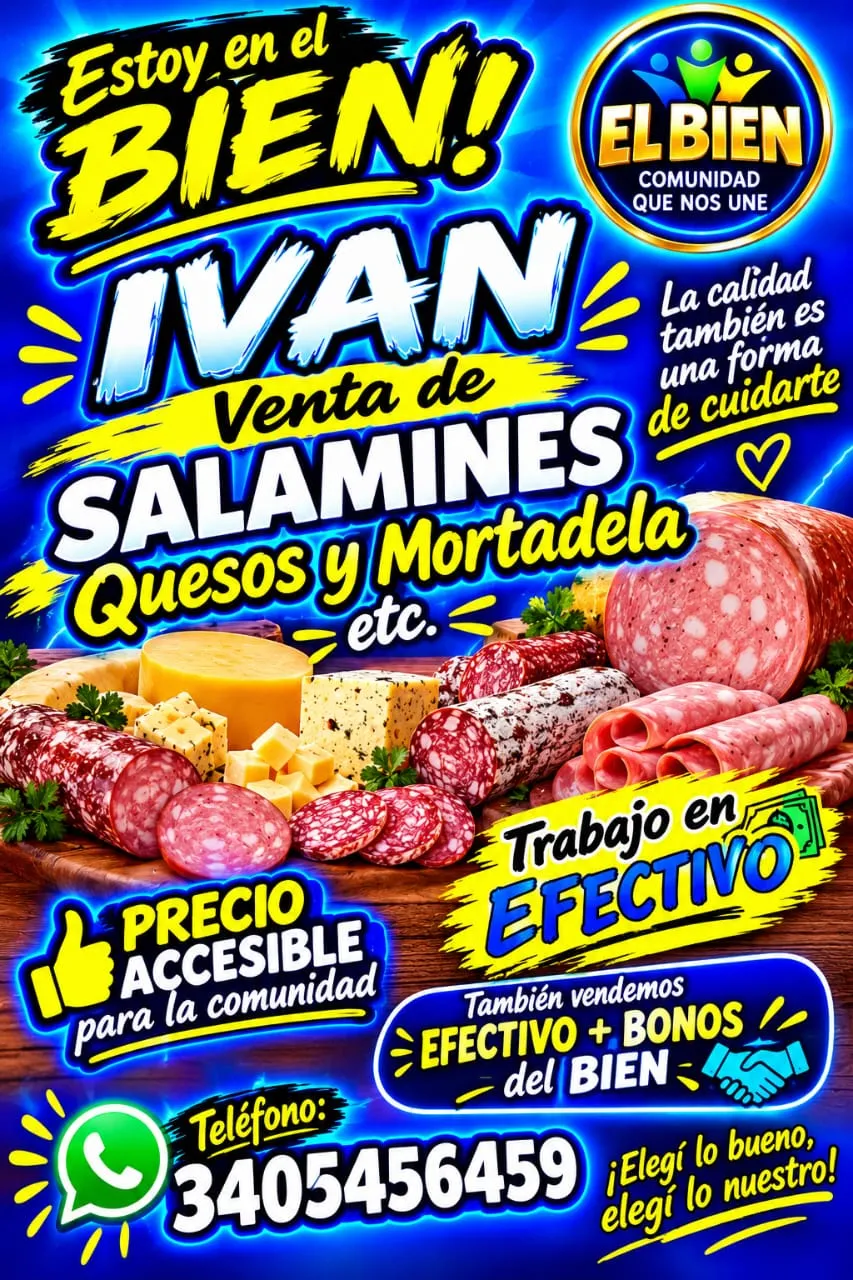 Venta Salamines, queso, lácteos etc