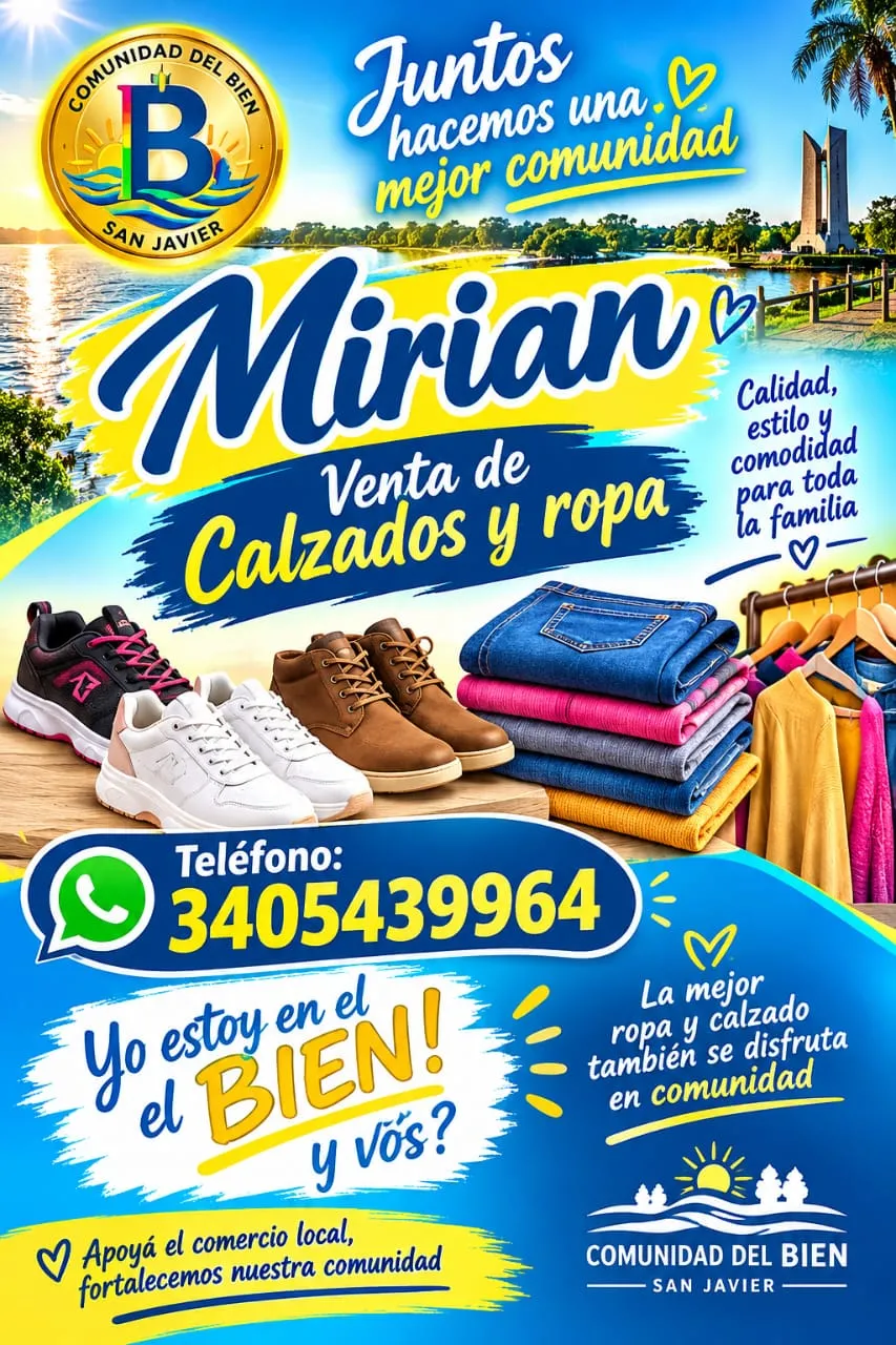 Venta de calzados y ropa